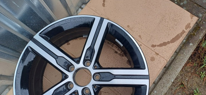 1x Alufelge 18 Zoll 7.5" 5x112 49ET Glanz Schwarz A1774013200 Mercedes-Benz FEL9717056836jo