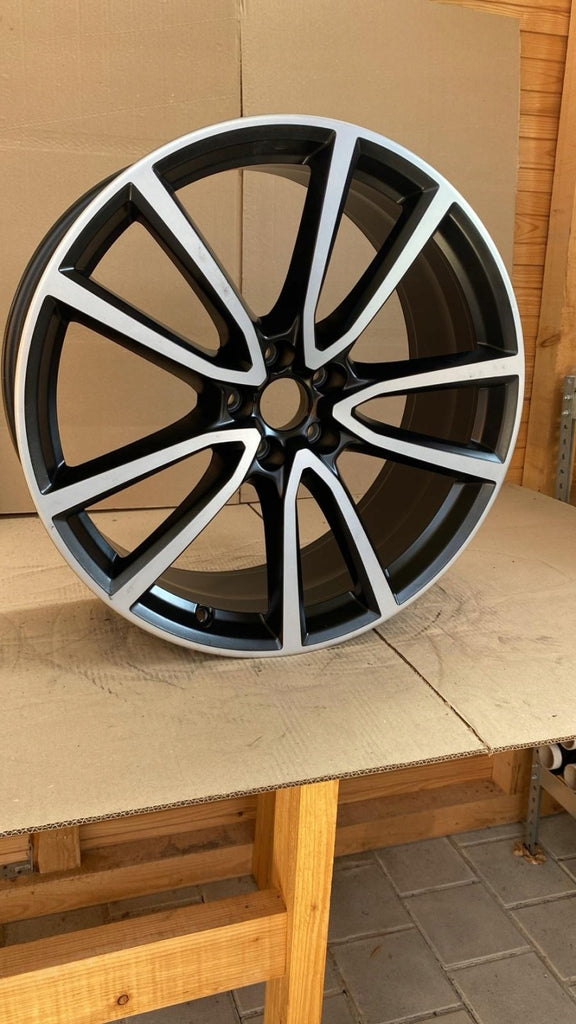 1x Alufelge 21 Zoll 8.5" 5x112 34ET Glanz Schwarz 80A601025BG Audi Q5 Rim Wheel FEL5707241777pc