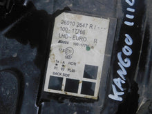 Laden Sie das Bild in den Galerie-Viewer, Frontscheinwerfer Renault Kangoo 260102647R Rechts Scheinwerfer Headlight SCH5678359896dl