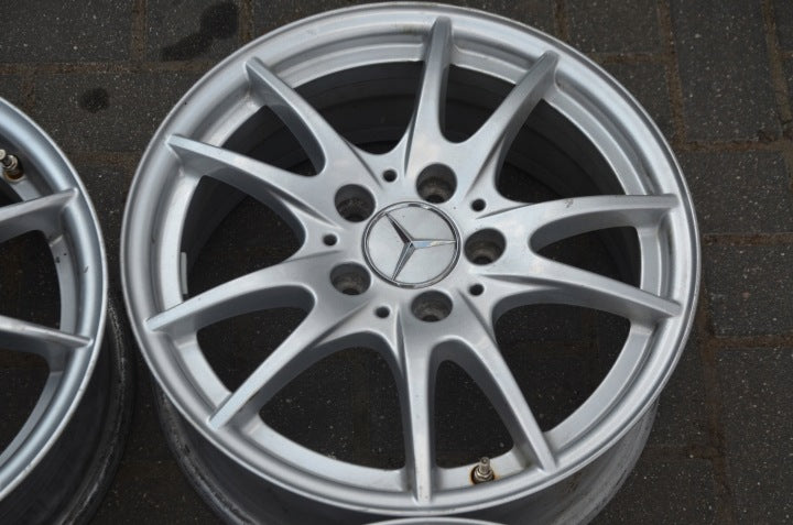 4x Alufelge 16 Zoll 6.5" 5x112 49ET Mercedes-Benz W164 W246 Rim Wheel FEL5441842549th
