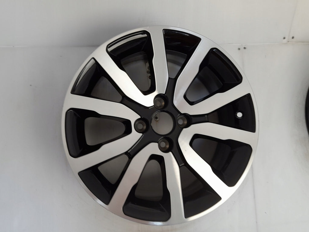 1x Alufelge 16 Zoll 7.0" 4x100 37ET Glanz Blau 40300869R Renault Rim Wheel