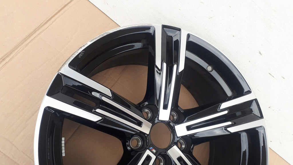 1x Alufelge 18 Zoll 7.5" 5x112 25ET Glanz 8746631 BMW G21 G20 Rim Wheel FEL9078438016rp