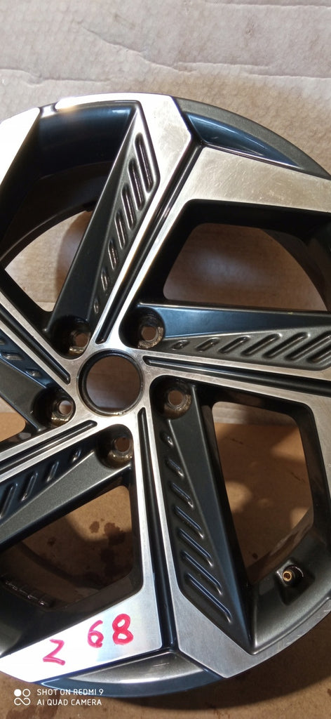1x Alufelge 19 Zoll 7.5" 5x114.3 51ET Glanz Schwarz 52910-N7320 Hyundai Tucson FEL7549803389ad
