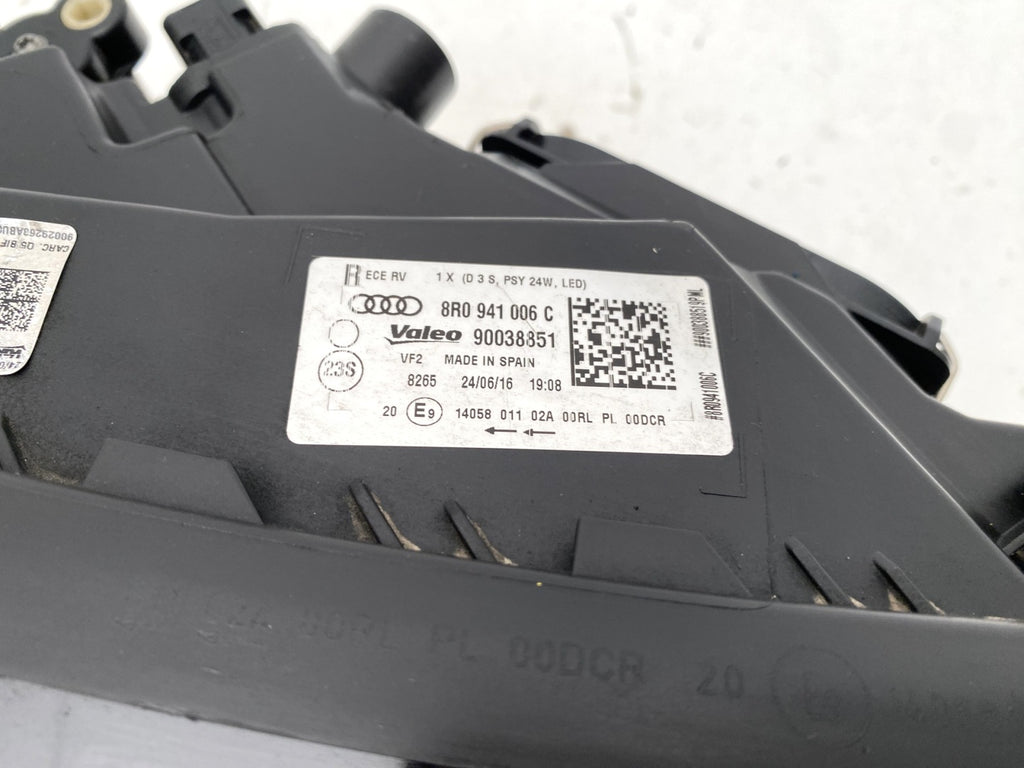 Frontscheinwerfer Audi Q5 8R0941006C LED Rechts Scheinwerfer Headlight SCH3767480872fh