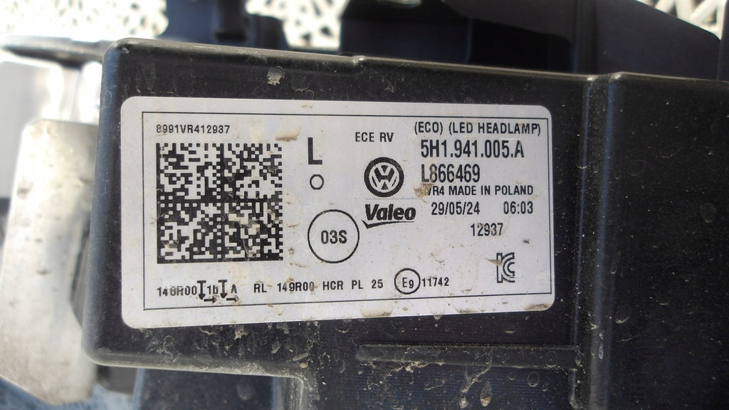 Frontscheinwerfer VW Golf VIII 5H1941005A Full LED Links Scheinwerfer Headlight SCH4551724198pb