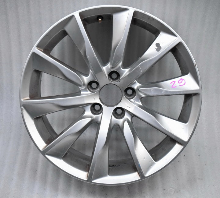 1x Alufelge 18 Zoll 8.0" 5x108 42ET Glanz Schwarz 31362840 Volvo S90 V90 FEL2515398510tf