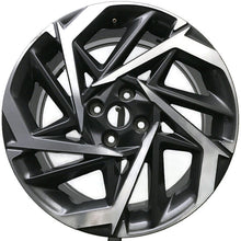 Load image into Gallery viewer, 1x Alufelge 17 Zoll 7.0" 4x100 54ET Glanz Graphit 52910-Q0300 Hyundai I Mg FEL7725828878cd