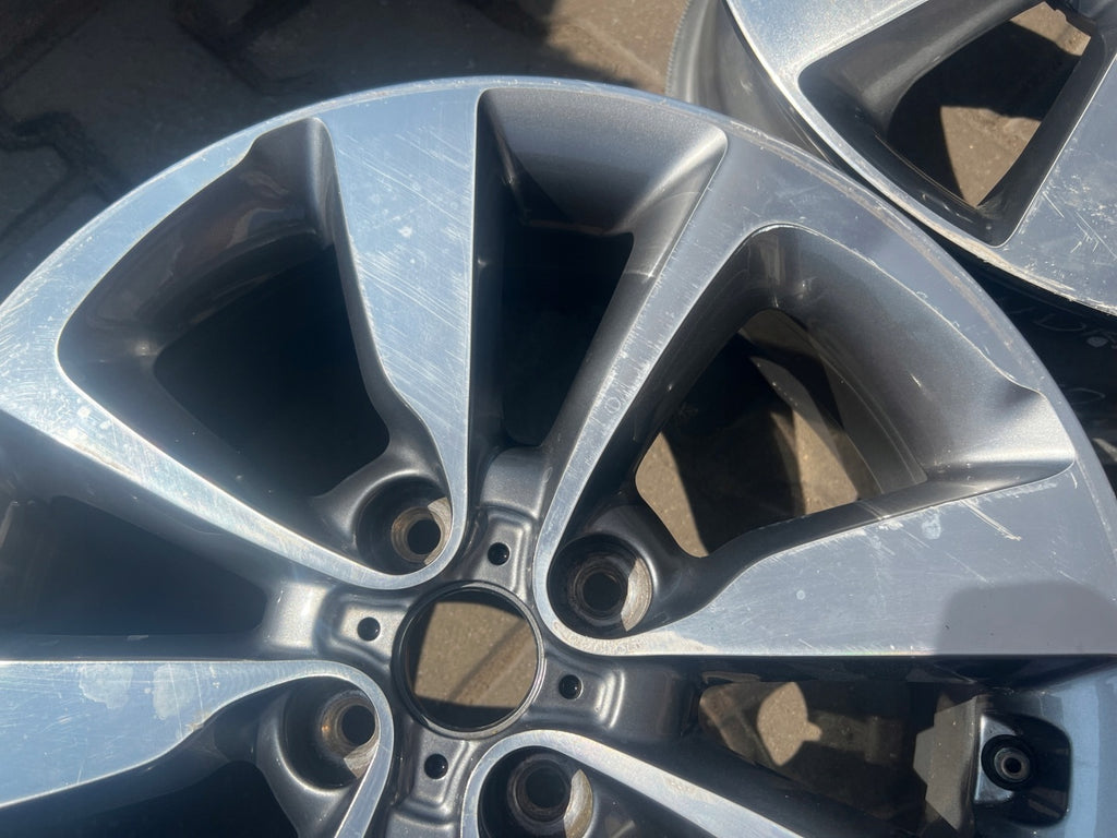 4x Alufelge 16 Zoll 6.0" 4x100 Glanz Graphit 52910C8100 Hyundai Bayon Mg FEL9846959161tb