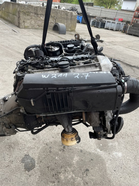 Motor Mercedes-Benz W211 OM647961 2.7 2000 Diesel Engine Komplett MOT9245607235gy