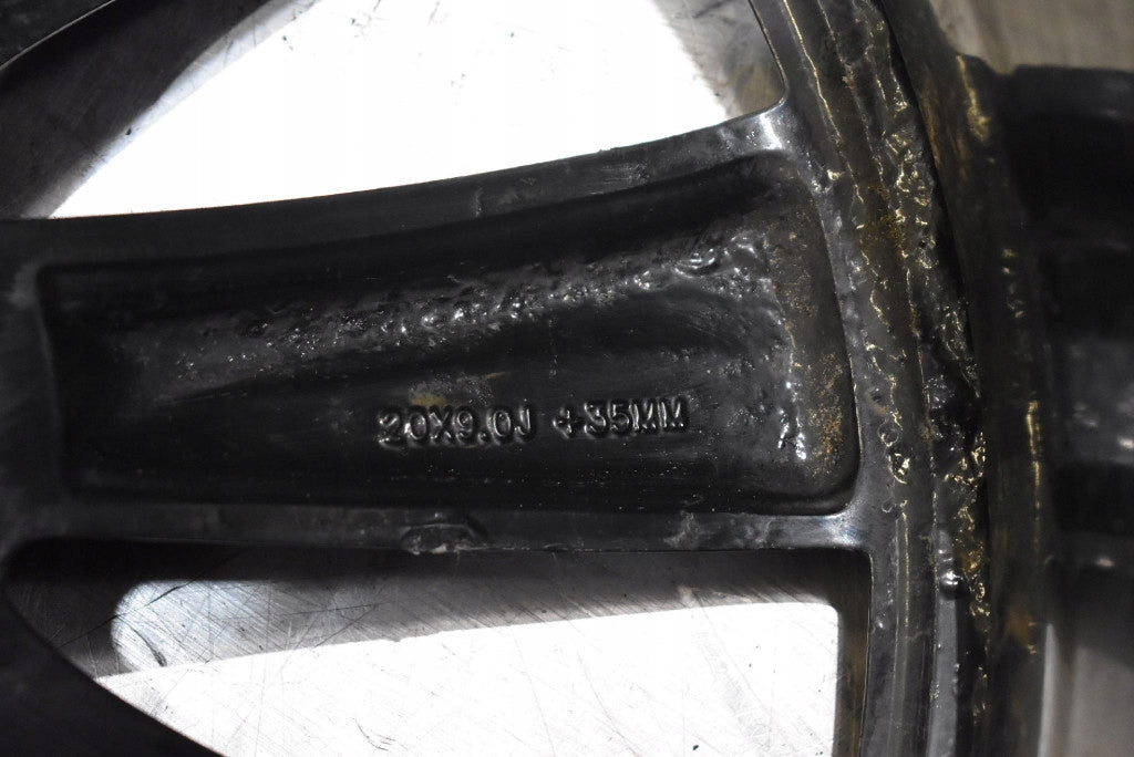 1x Alufelge 20 Zoll 10.0" 5x120 35ET 1027225-00-A Tesla Model X Rim Wheel FEL2876881496ro