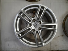 Load image into Gallery viewer, 1x Alufelge 19 Zoll 10.0" 5x130 61ET Glanz Silber 97036216004 Porsche Rim Wheel FEL1761420179gs