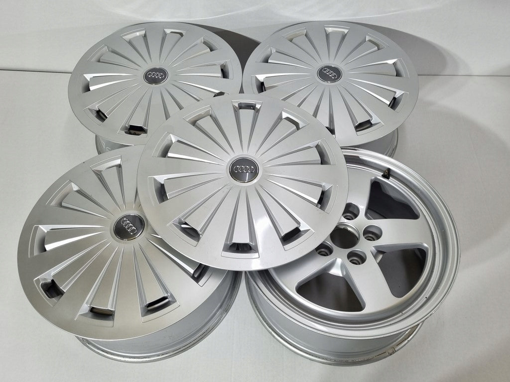 4x Alufelge 16 Zoll 7.0" 5x112 35ET 8W0601025 Audi Rim Wheel FEL8154012201dk