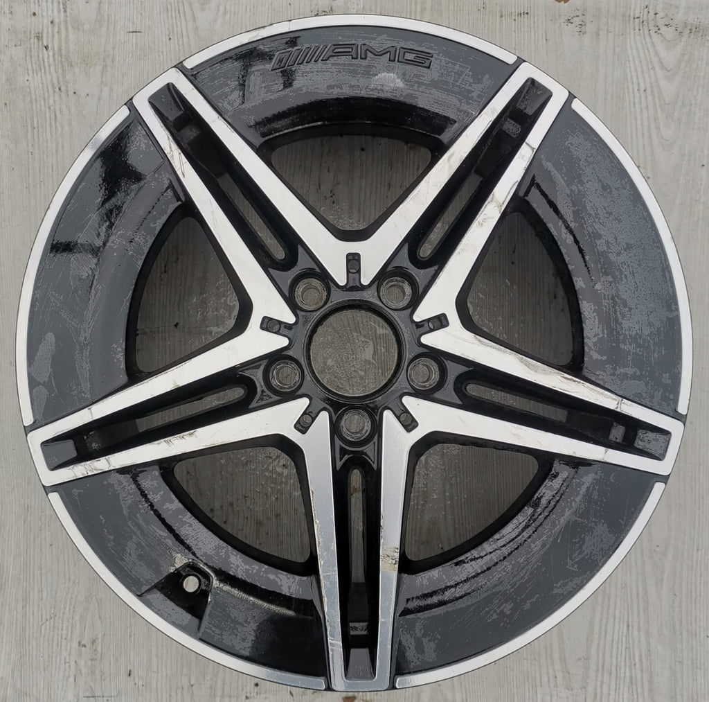 1x Alufelge 18 Zoll 7.5" 5x112 53 5ET A2434011700 Mercedes-Benz Eqa Amg FEL6861530438he