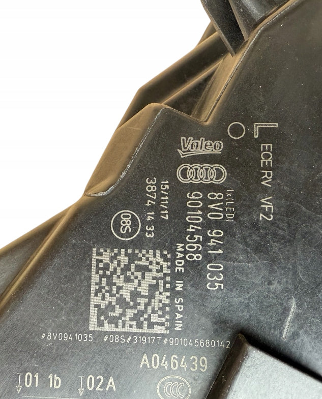 Frontscheinwerfer Audi A3 8V0941035 Links Scheinwerfer Headlight