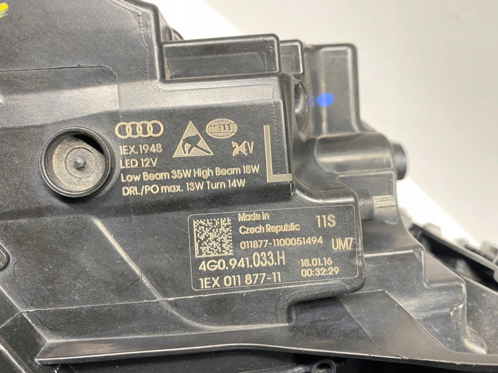Frontscheinwerfer Audi A6 4G0941033 LED Links Scheinwerfer Headlight SCH6962287443gq