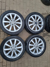 Load image into Gallery viewer, 4x Alufelge 17 Zoll 7.0" 5x112 49ET Glanz Silber 5G0601025K VW I Rim Wheel FEL3276314376gz