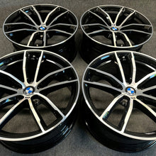 Laden Sie das Bild in den Galerie-Viewer, 4x Alufelge 18 Zoll 8.0" 5x112 30ET Glanz Schwarz 8093915 BMW 5 G31 G30 FEL2841540142gd