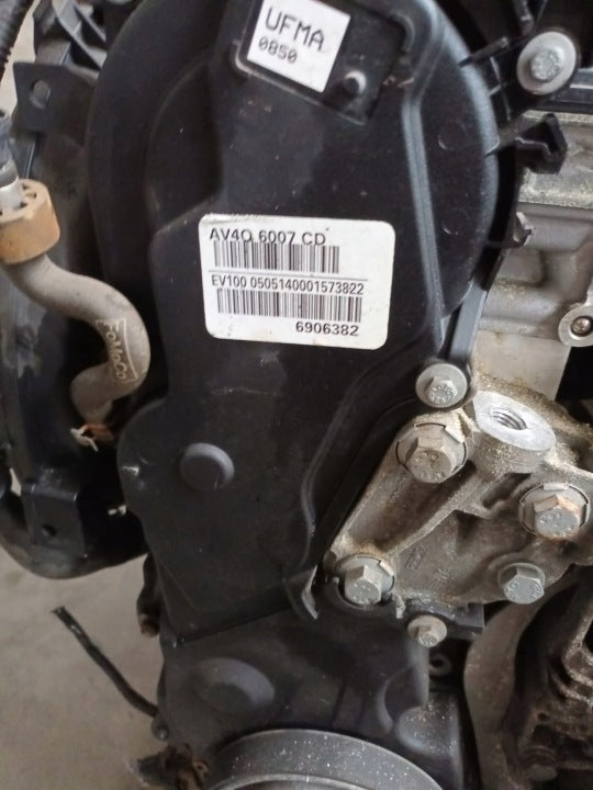 Motor Ford Fiesta II Fbd AV4Q-6007-CD 2.0 TDCI 97PS 71kW Diesel Engine Komplett MOT7418415972li