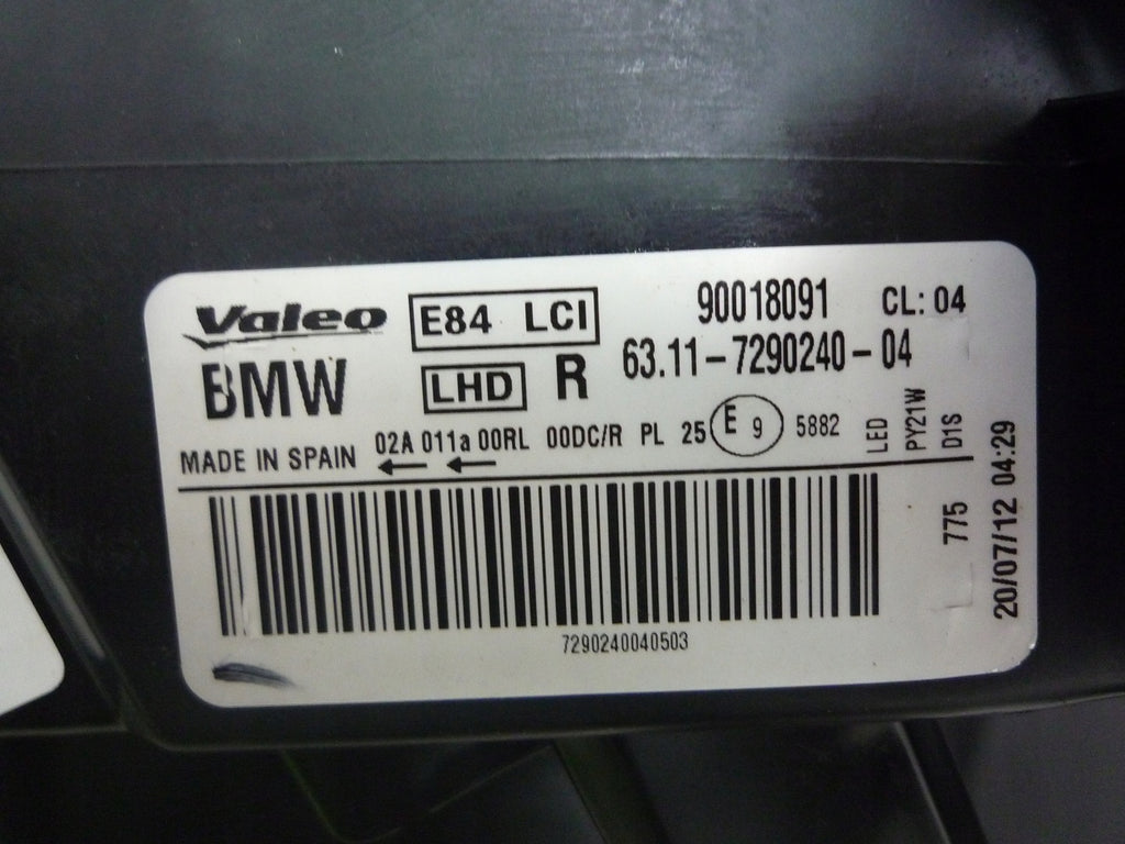 Frontscheinwerfer BMW X1 E84 7290239 7290240 LED Ein Satz Scheinwerfer Headlight SCH5385103956xu