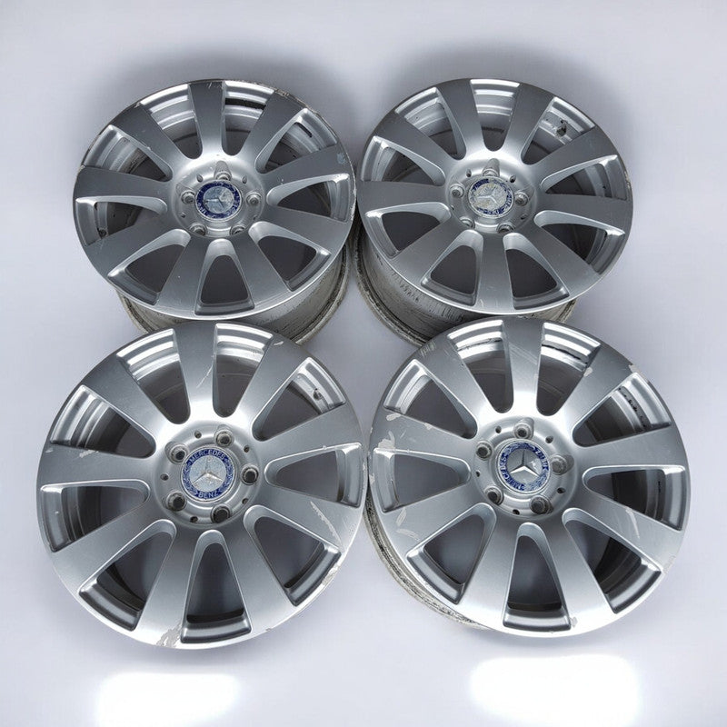 4x Alufelge 16 Zoll 7.5" 5x112 45ET A2124010102 Mercedes-Benz W204 Rim Wheel