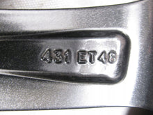 Laden Sie das Bild in den Galerie-Viewer, 1x Alufelge 18 Zoll 7.5&quot; 5x112 48ET Glanz Graphit 5E3601025AG Skoda Octavia