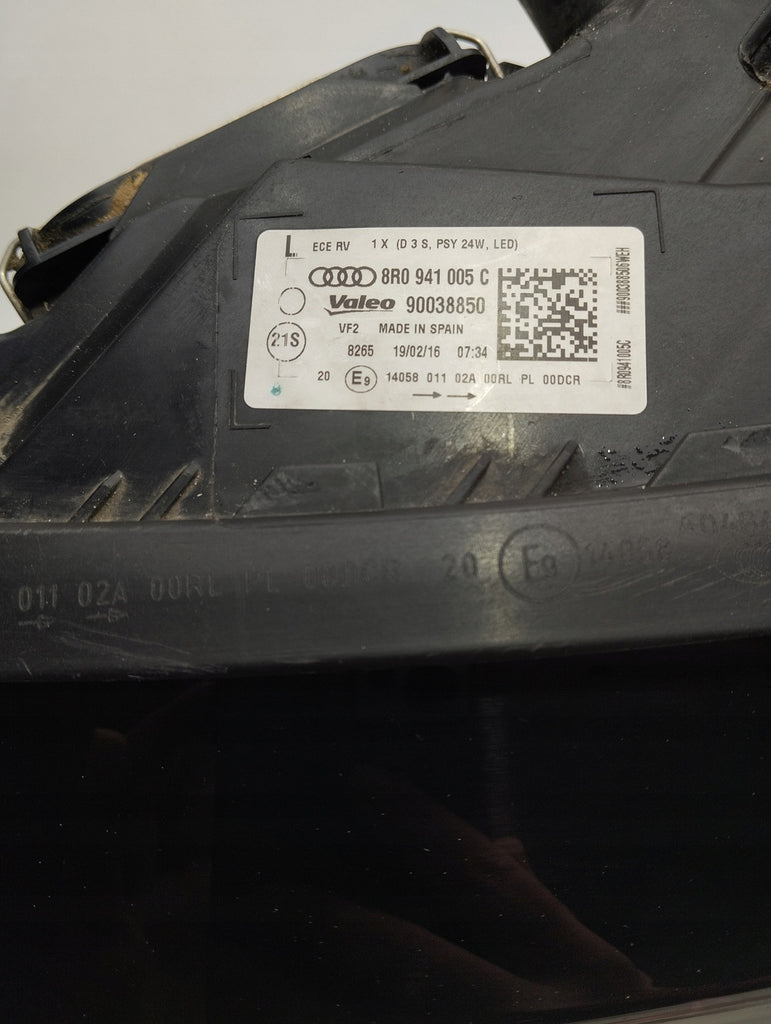 Frontscheinwerfer Audi Q5 8R0941005C Xenon Links Scheinwerfer Headlight SCH8045274347qr