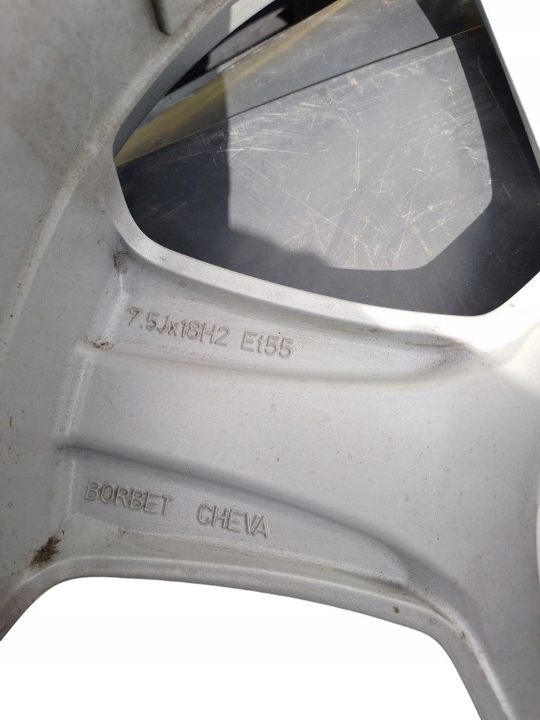 1x Alufelge 18 Zoll 7.5" 5x108 55ET EM2C-D1A Ford Galaxy Rim Wheel FEL9023760039qr