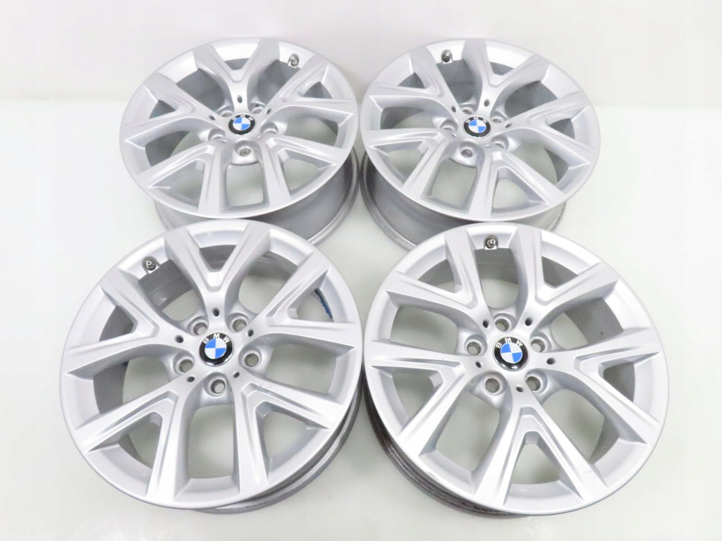 4x Alufelge 17 Zoll 6.5" 5x112 39ET Glanz Silber 6856076 BMW F39 X1 F48 FEL2412237320zg