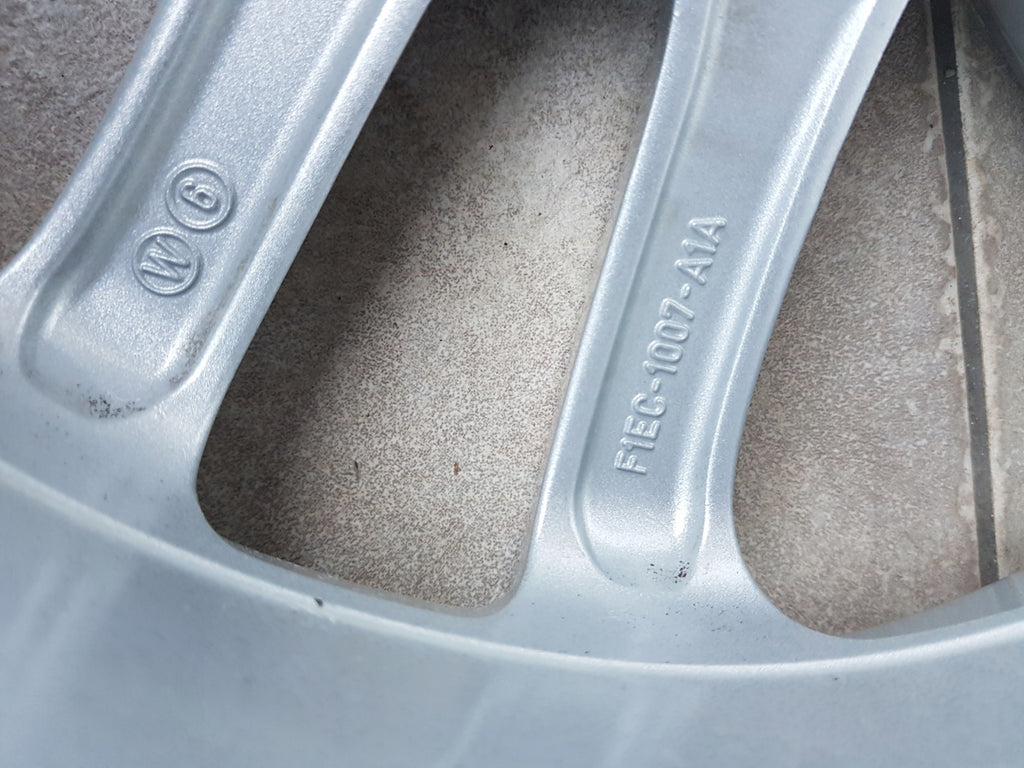 1x Alufelge 16 Zoll 7.0" 5x108 50ET Glanz Silber F1EC-1007-A1A Ford Focus C-Max FEL7177110470bm