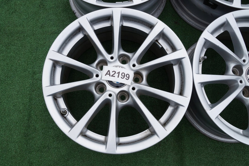 4x Alufelge 16 Zoll 7.0" 5x120 31ET Glanz Silber 6796236 BMW F36 3 F30 F31 FEL4413249003kg