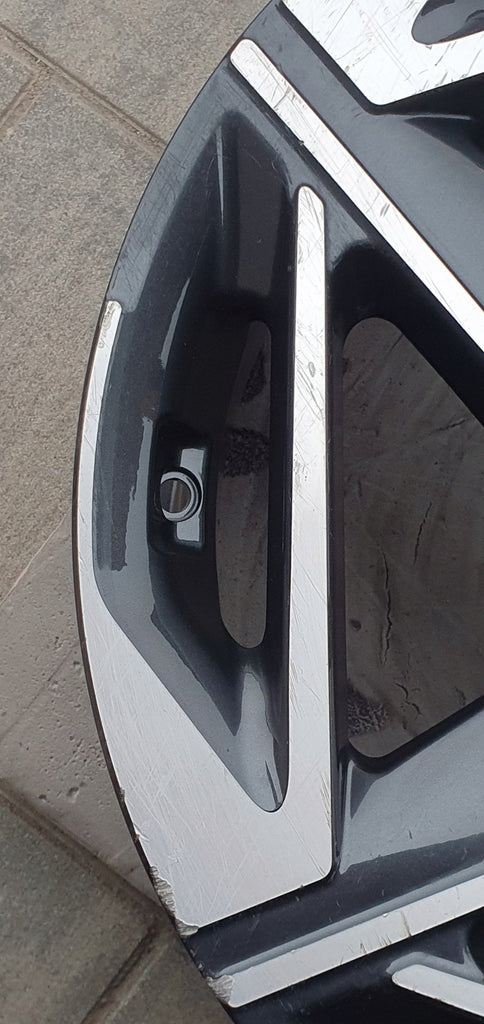 1x Alufelge 18 Zoll 7.5" 5x114.3 55ET Glanz Graphit 52910-G4CA0 Hyundai I30 FEL9686388527jo