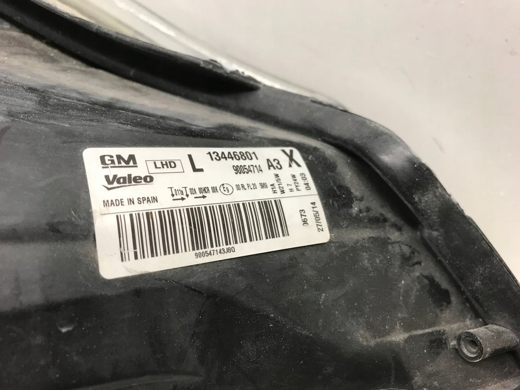 Frontscheinwerfer Opel Zafira B A 13446801 Ein Stück (Rechts oder Links)