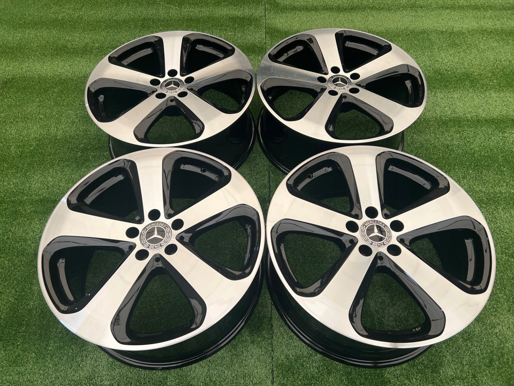 4x Alufelge 19 Zoll 8.0" 5x112 38ET Glanz Schwarz A2534011000 Mercedes-Benz Vito FEL9970241784rb