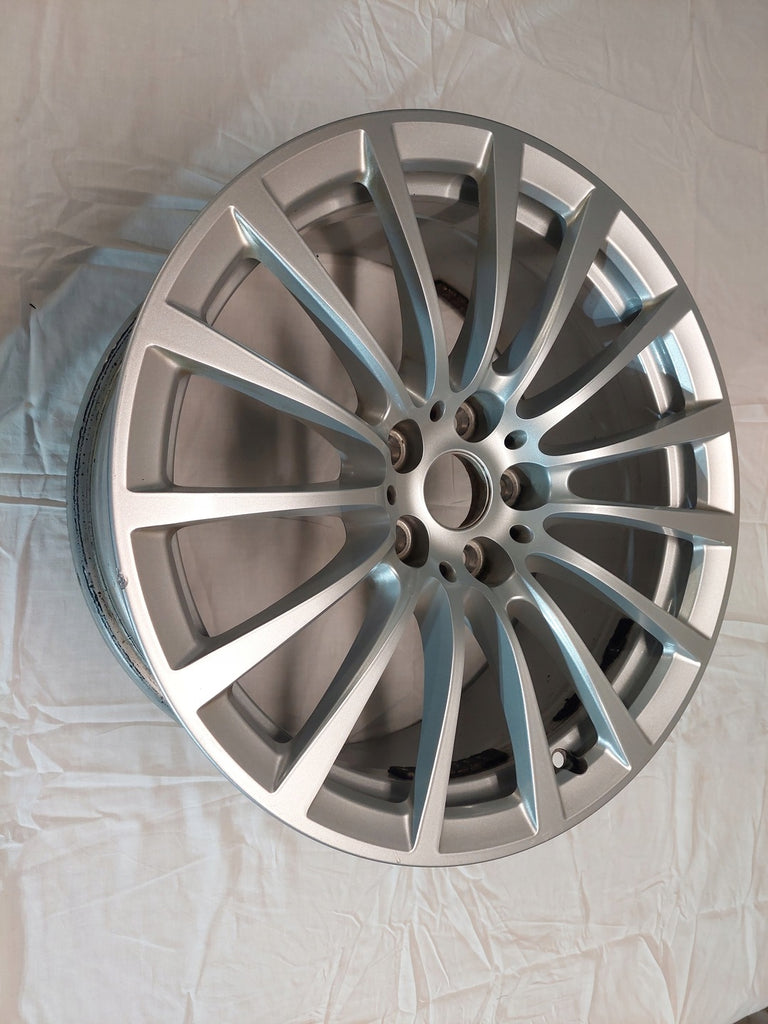 1x Alufelge 18 Zoll 8.0" 5x112 30ET Glanz Schwarz 6861224 BMW G31 G30 Rim Wheel