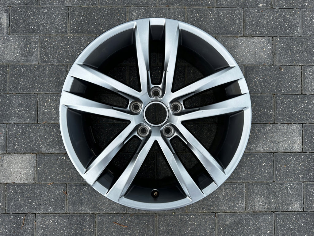1x Alufelge 17 Zoll 7.0" 5x112 40ET Glanz Grau 3G0601025K VW Passat Rim Wheel FEL1440947193cg