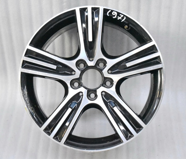 1x Alufelge 17 Zoll 8.5" 5x112 58ET Glanz Silber A2044016102 Mercedes-Benz W204 FEL9031369870wi