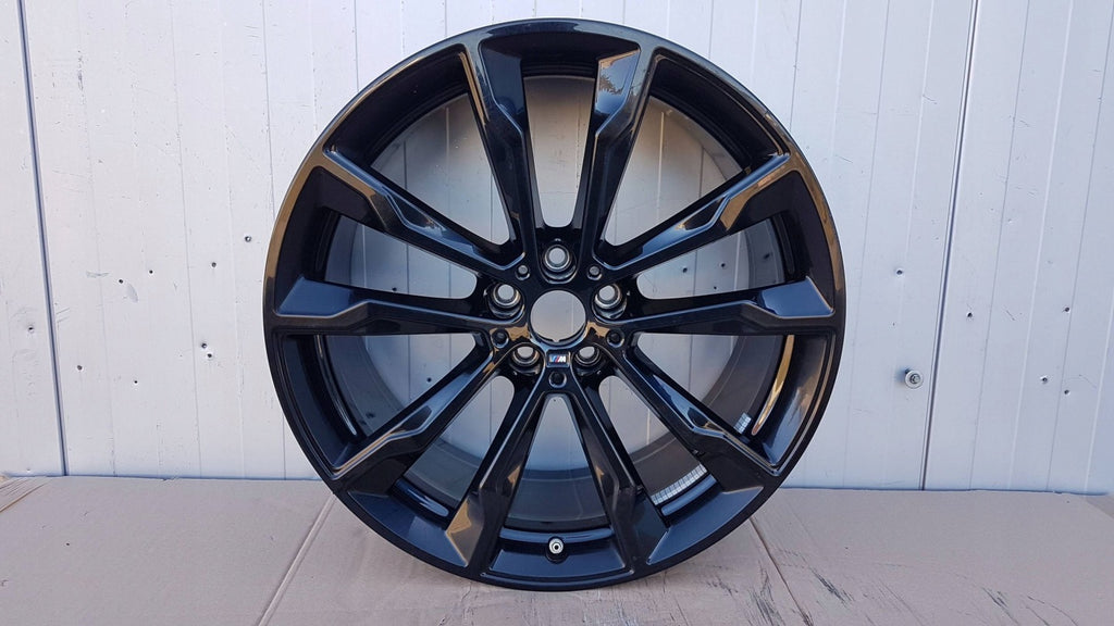 1x Alufelge 20 Zoll 43ET Glanz Schwarz 7916266 BMW X3 G01 Rim Wheel FEL1847732377ub