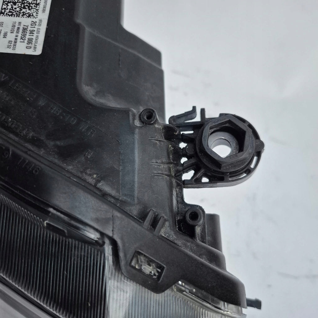 Frontscheinwerfer VW Polo 2G1941006D Rechts Scheinwerfer Headlight SCH2923672251an