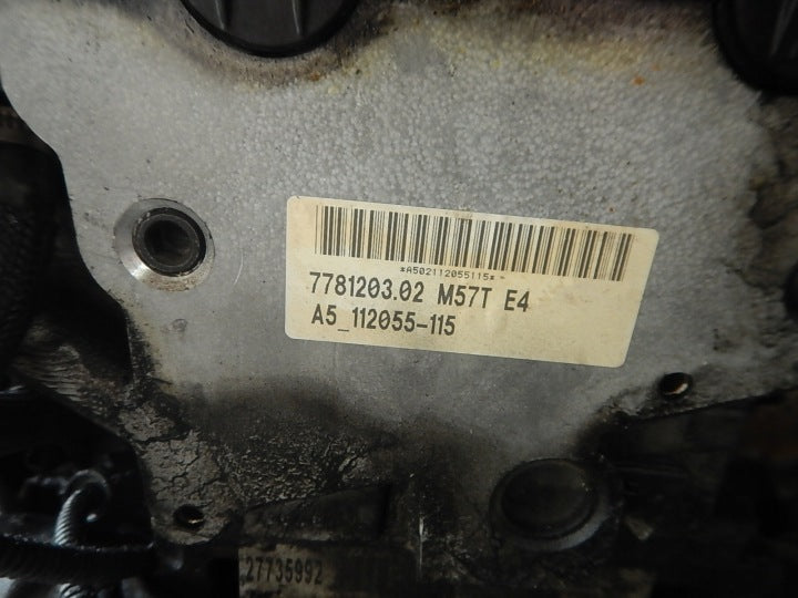 Motor BMW X3 X5 M57T 3.0 189TKm Diesel Engine Unkomplett MOT3567857621mc