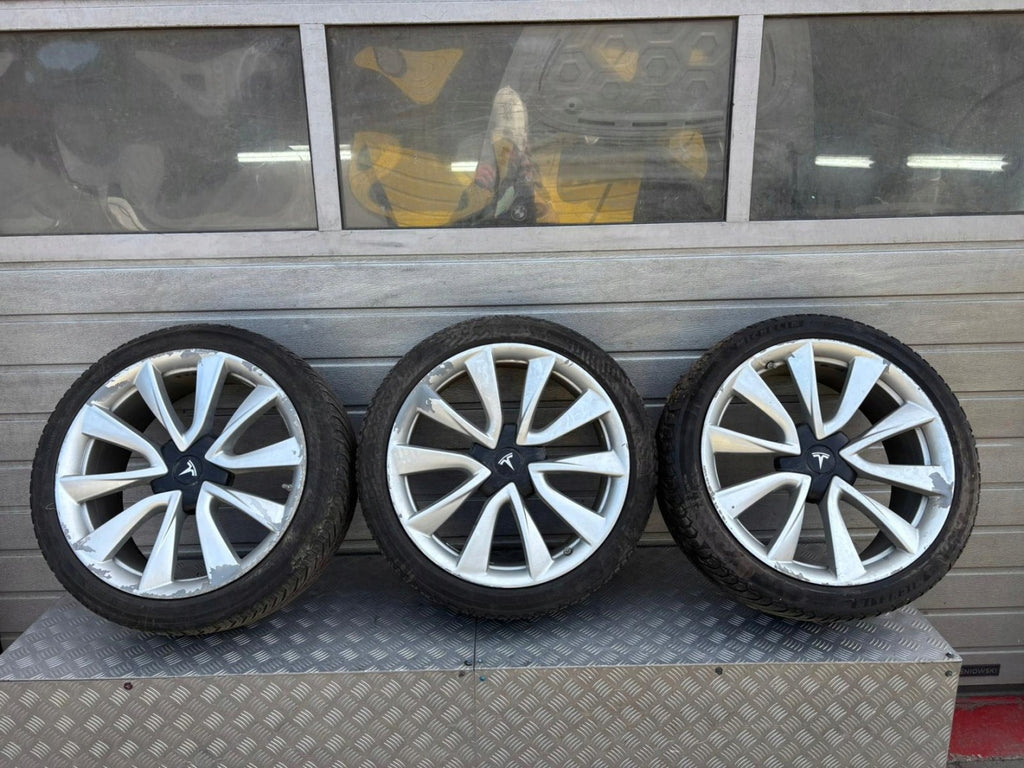 1x Alufelge 19 Zoll 8.5" 5x114.3 1044224-00-B Tesla 3 Rim Wheel FEL7070313609bh