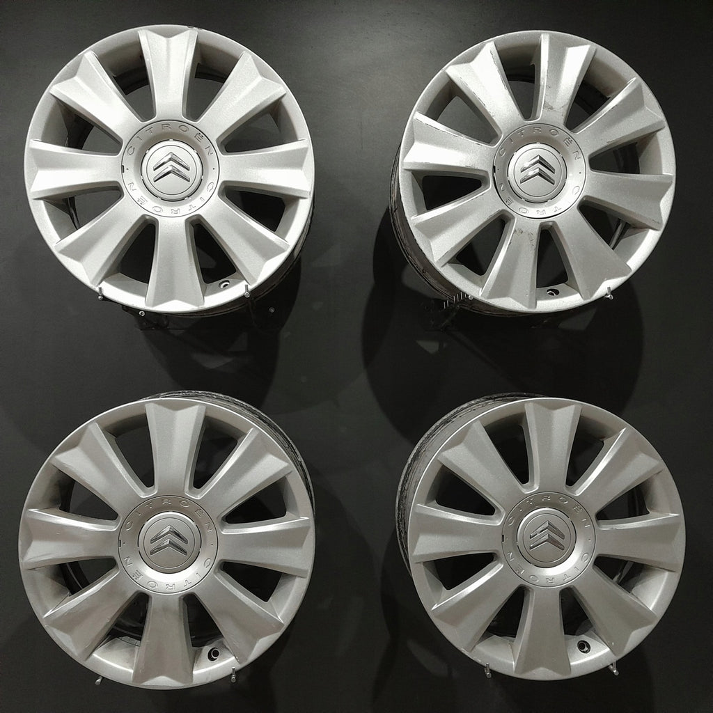 4x Alufelge 17 Zoll 6.5" 4x108 26ET Citroën I Rim Wheel FEL3725642176qf