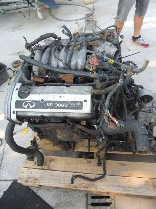 Motor Nissan Maxima Qx VQ30DE 3.0 1995 Benzin Engine Komplett MOT9160685329wm