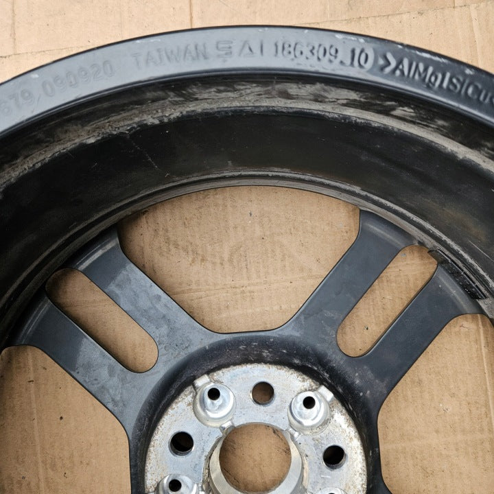 1x Alufelge 17 Zoll 7.5" 5x112 54ET Glanz Grau 885756 Mini F56 Rim Wheel FEL3183325406vj