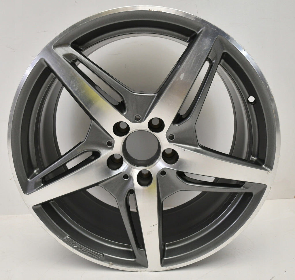 1x Alufelge 19 Zoll 9.0" 5x112 62ET A1904010100 Mercedes-Benz Amg Gt Rim Wheel