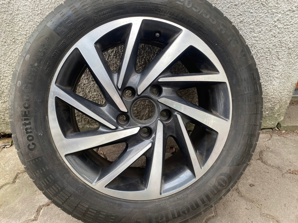1x Alufelge 16 Zoll 6.5" 5x112 5G0601025DS VW Rim Wheel FEL8863356139dp