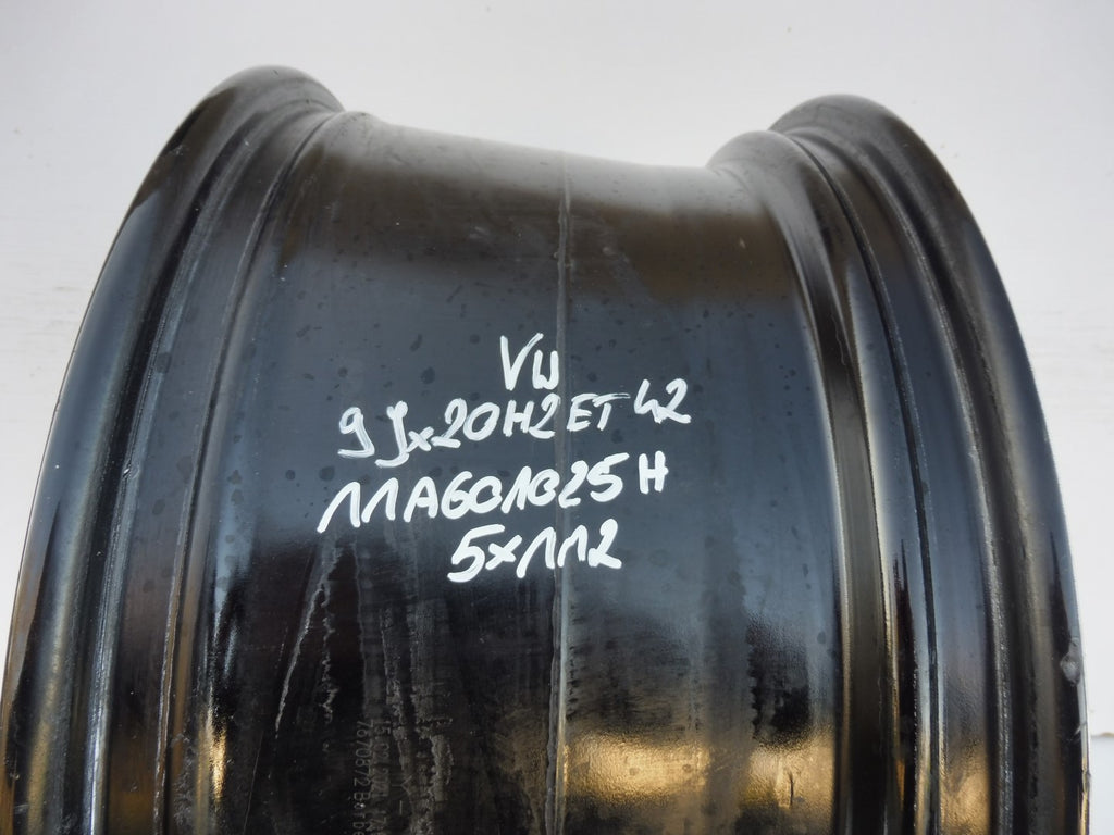 1x Alufelge 20 Zoll 9.0" 5x112 42ET Glanz 11A601025H VW Rim Wheel FEL7265013838tj