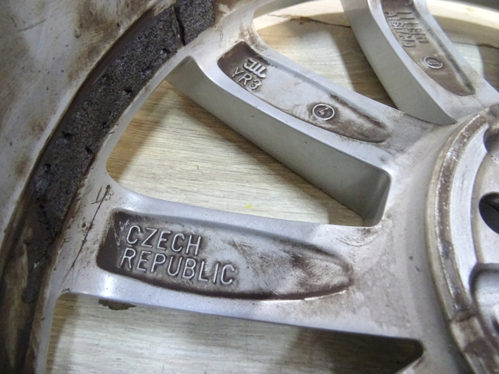 1x Alufelge 16 Zoll 6.0" 5x100 38ET Glanz Silber 657601025B Skoda Rim Wheel FEL1842637353fp