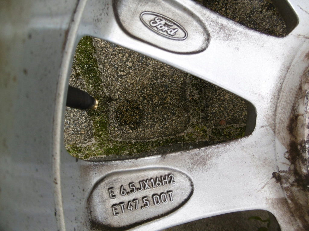 1x Alufelge 16 Zoll 6.5" 4x108 47 5ET H1BC-1007-B1A Ford Fiesta Rim Wheel