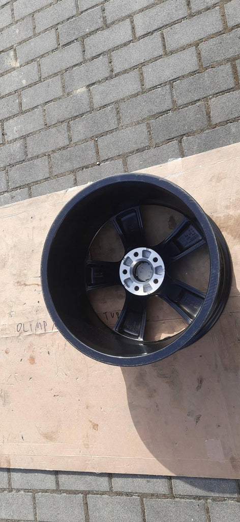 1x Alufelge 19 Zoll 8.5" 5x112 43ET Schwarz 8K0071499H Audi A4 B8 Rim Wheel FEL9996878782lt
