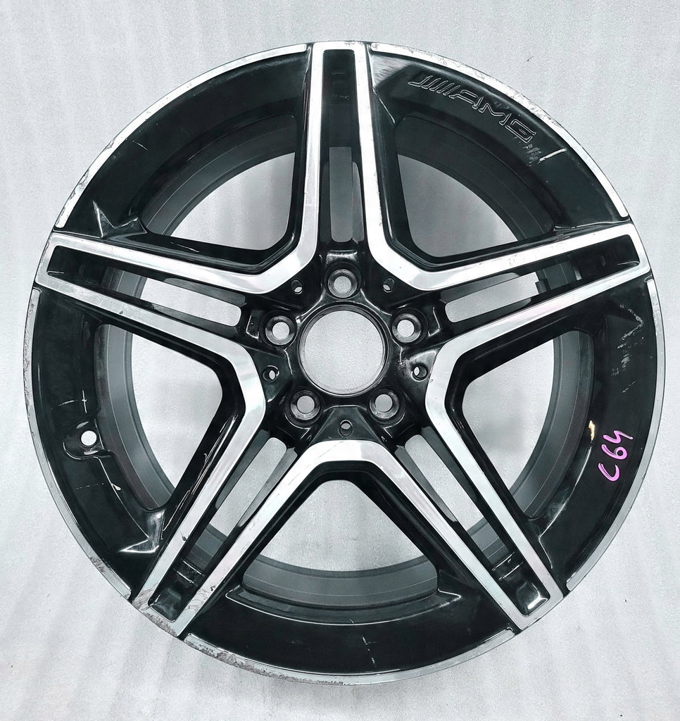 1x Alufelge 18 Zoll 7.5" 5x112 49ET A1774011500 Mercedes-Benz Cla C118 Rim Wheel